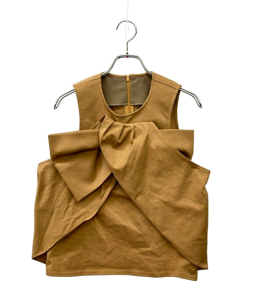 シーニュ ノースリーブ リボントップス レディース SIZE 1 S cygne