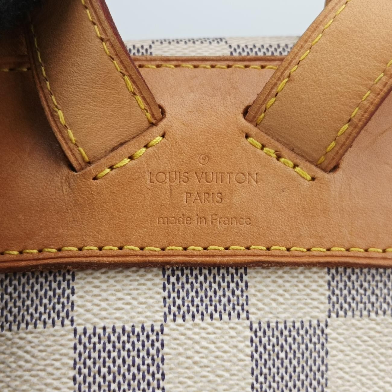 VuittonスペロンアズールダミエキャンバスN41578SR1119