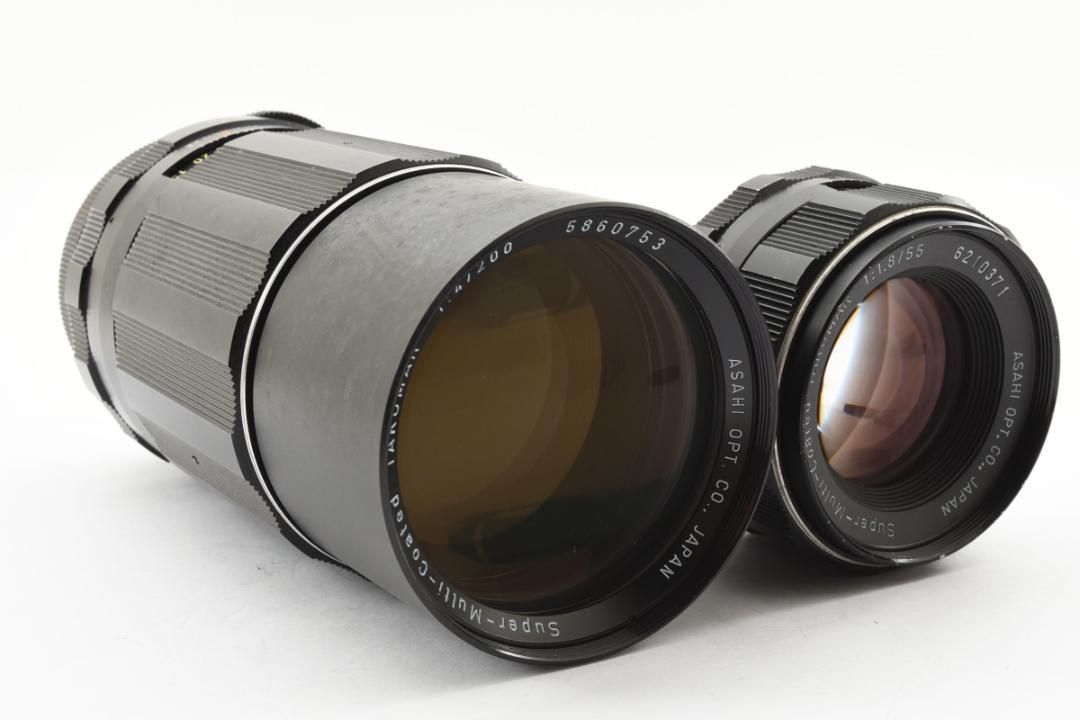 ダブルレンズセット】 SMC Takumar 55mm 200mm SO258 【公式通販】