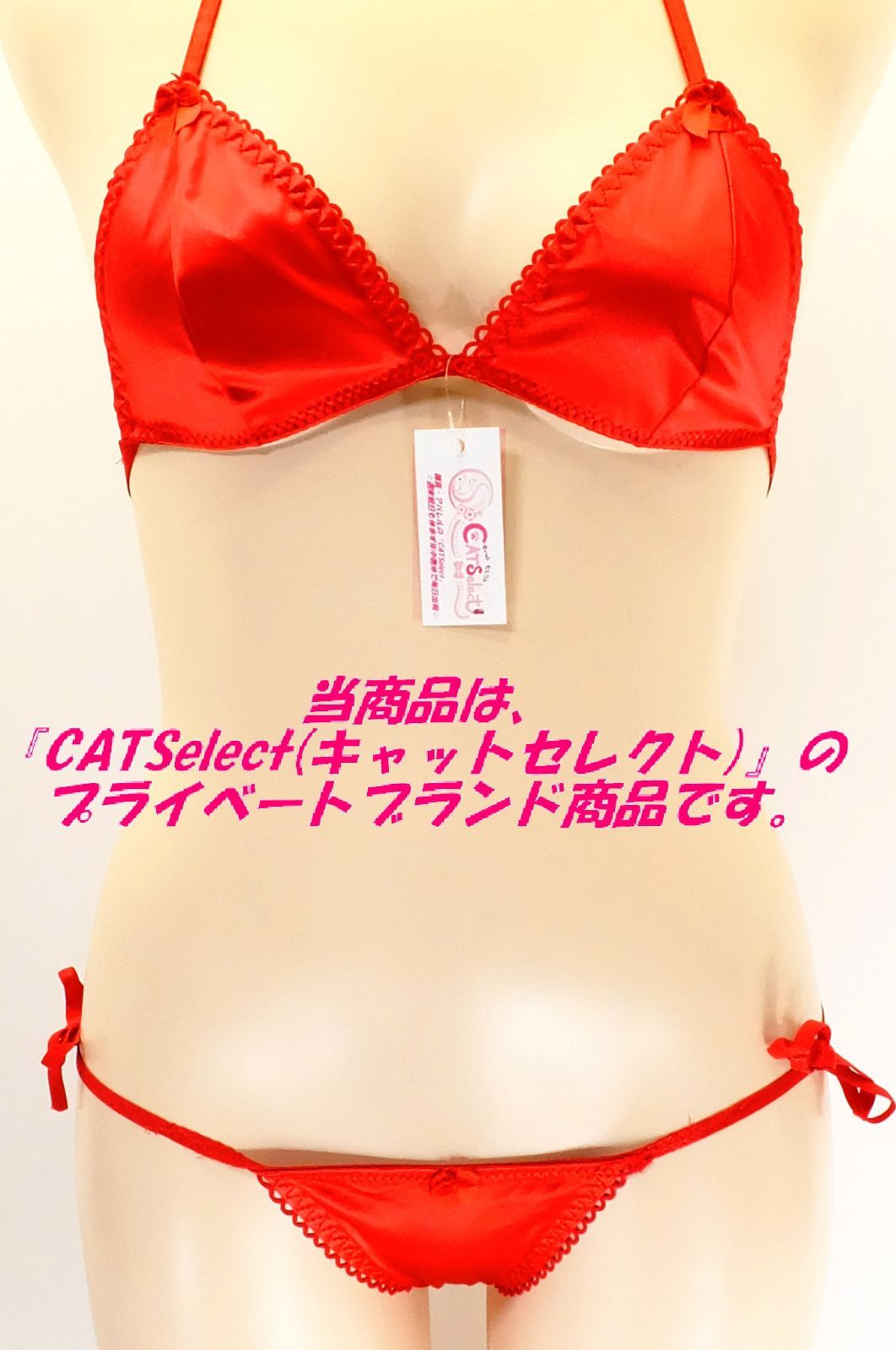 CATSelect 遠隔 ローターポケット付き マイクロビキニ 極小