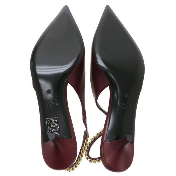 スリングバッグパンプス