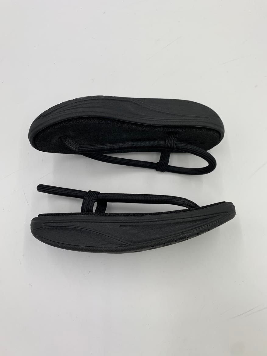 ＭＢＴ エムビーティー buntaro コラボ 草履 トング サンダル size39/黒 ■◆◎レディース