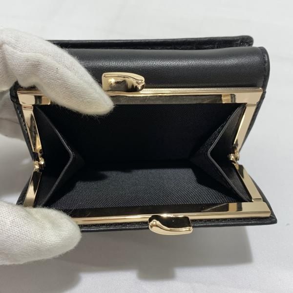 【新品未使用】ヴィヴィアンウエストウッド三つ折り財布 913VW124 ブラック 中古】Vivienne Westwood 三つ折り財布 ブラック 913VW124