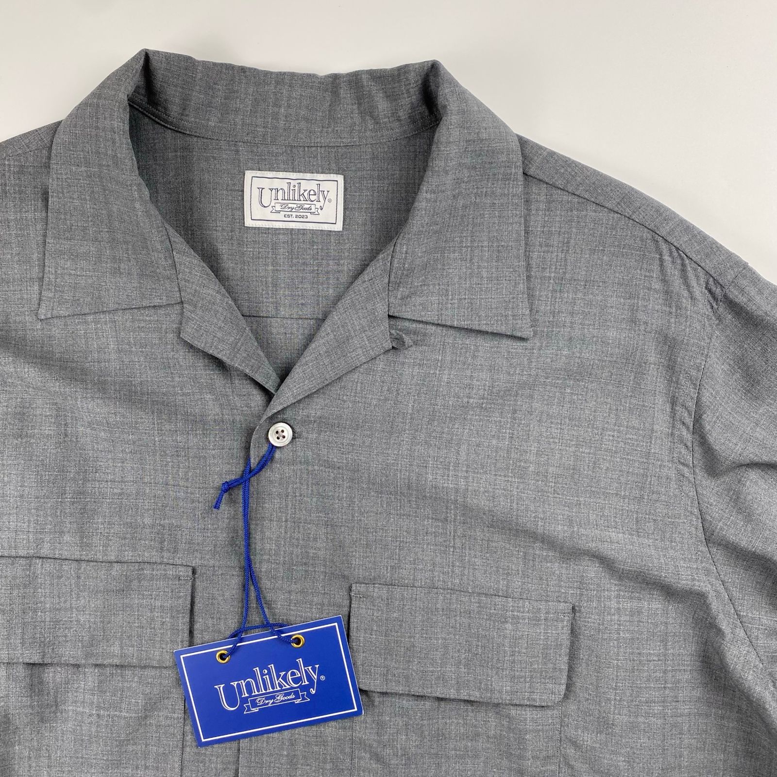 タグ付】 Unlikely アンライクリー / 2P Sports Open Shirts S/S