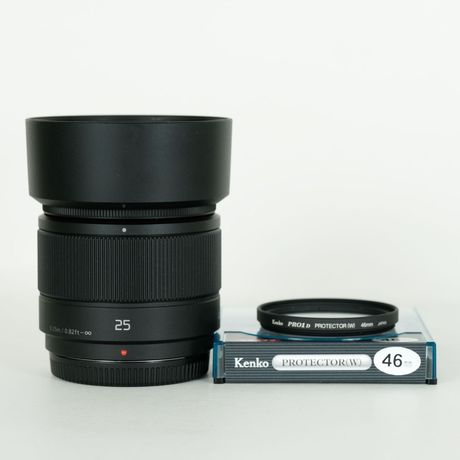 美品｜フィルター付] Panasonic LUMIX G 25mm F1.7 ストア ASPH