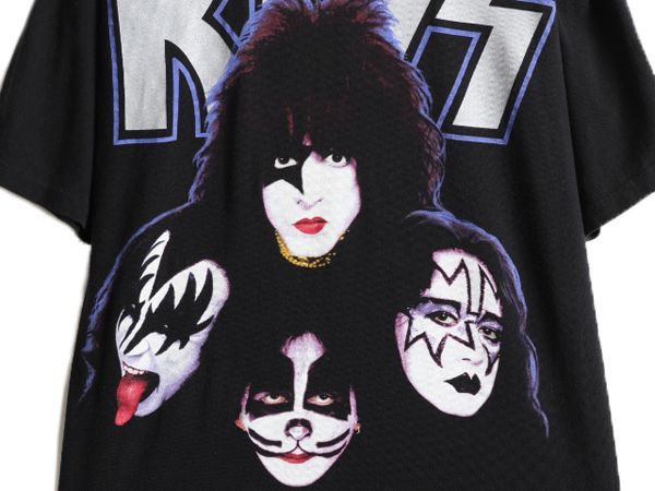 Kiss ビンテージ Tシャツ XL シングルステッチ-