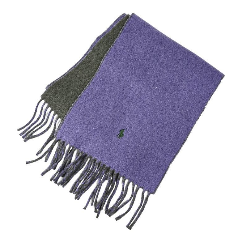 ポロ ラルフローレン POLO RALPH LAUREN マフラー リバーシブル メンズ レディース 男女兼用 ジューンベリー ウォッシュドフォレスト PC0455 512