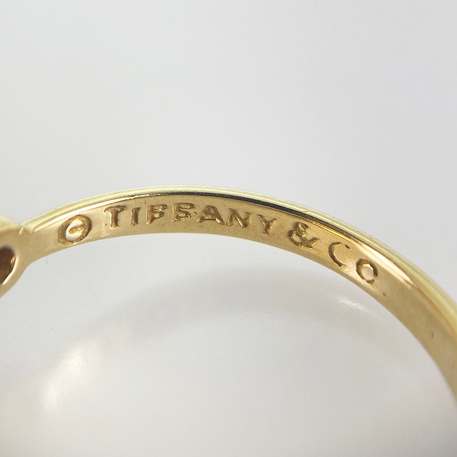 ティファニー TIFFANY&Co. フルハート K18YG ダイヤモンド 8.5号(48-49  