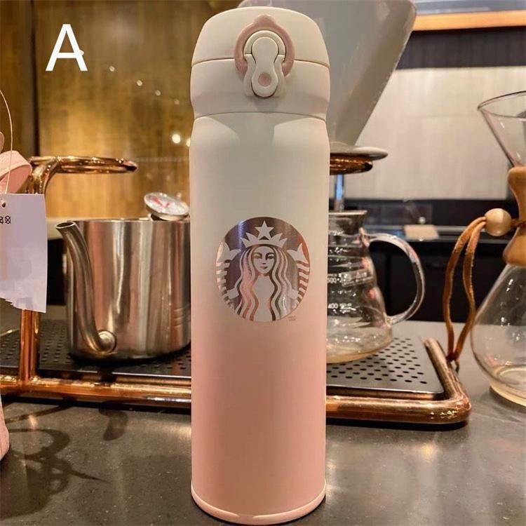 スターバックス starbucks 水筒 魔法瓶 ステンレスボトル 桜 水筒 500ml 保冷保温 魔法瓶 軽量構造 直飲み