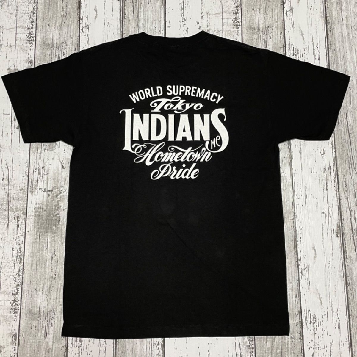 新品未使用 TOKYO INDIANS Tシャツ 黒 M 東京インディアンズ - メルカリ