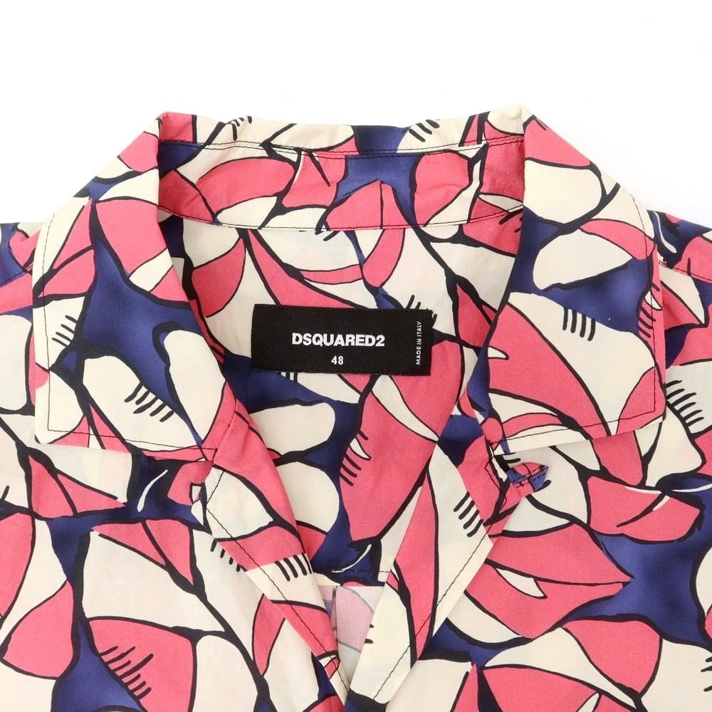 DSQUARED2 ディースクエアード ブルゾン ピンク 38 メンズ DSquared² ディースクエアード レザー ライダース
