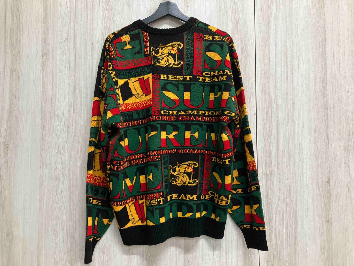 Supreme 23SS/Scarf Sweater/Lサイズ　美品 Supreme シュプリーム 23SS scarf sweater ニット セーター L