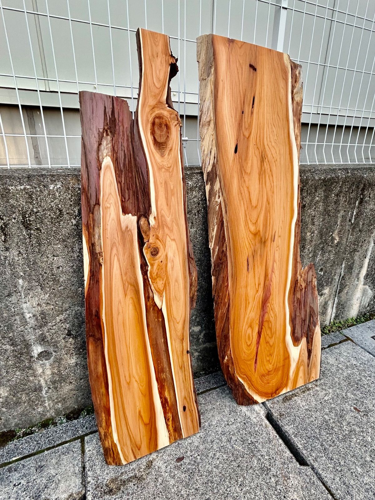 一位 イチイ ２枚セット 板 一枚板 ＤＩＹ 証明書 素材