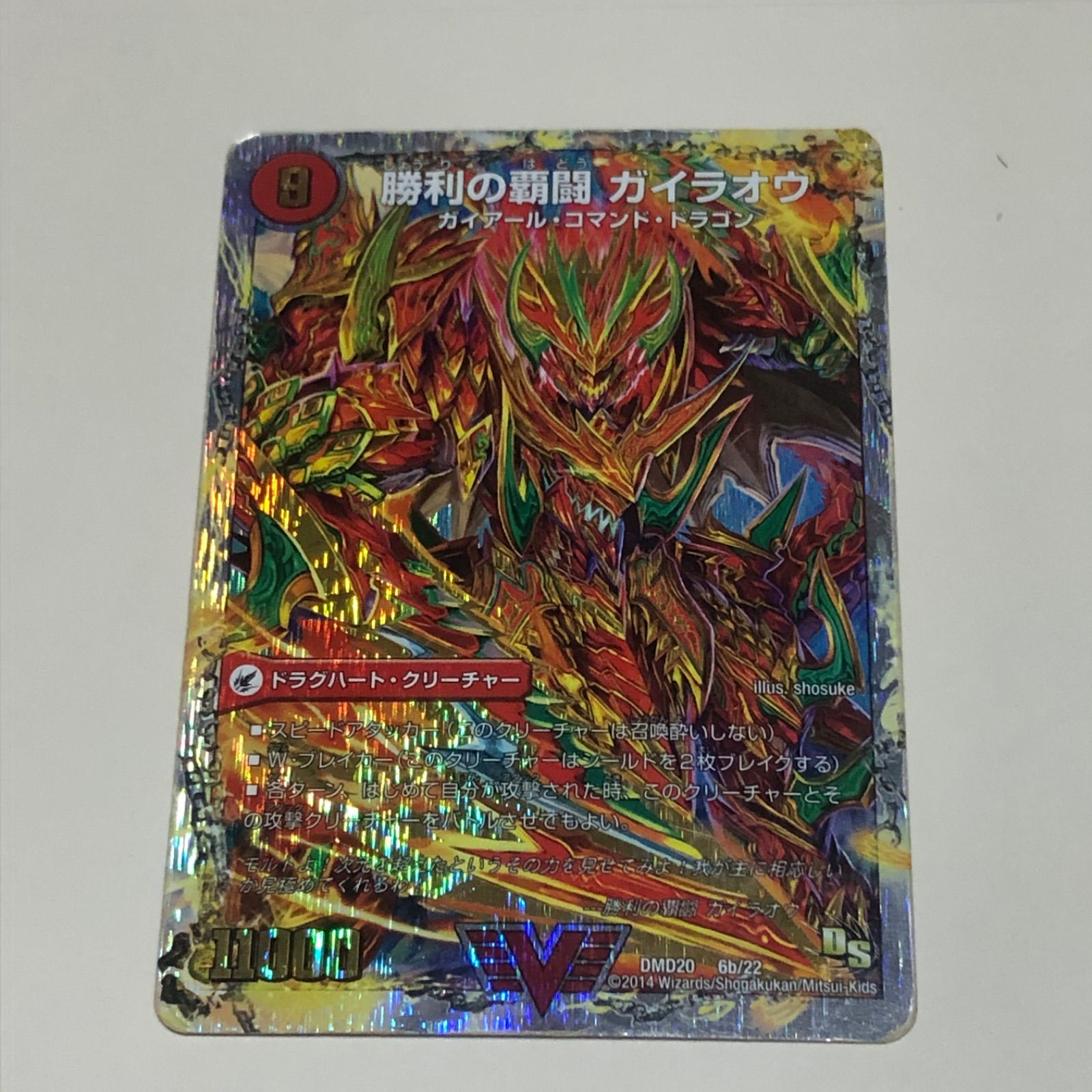 覇闘将龍剣 ガイオウバーン/勝利の覇闘 ガイラオウ 初期 銀枠