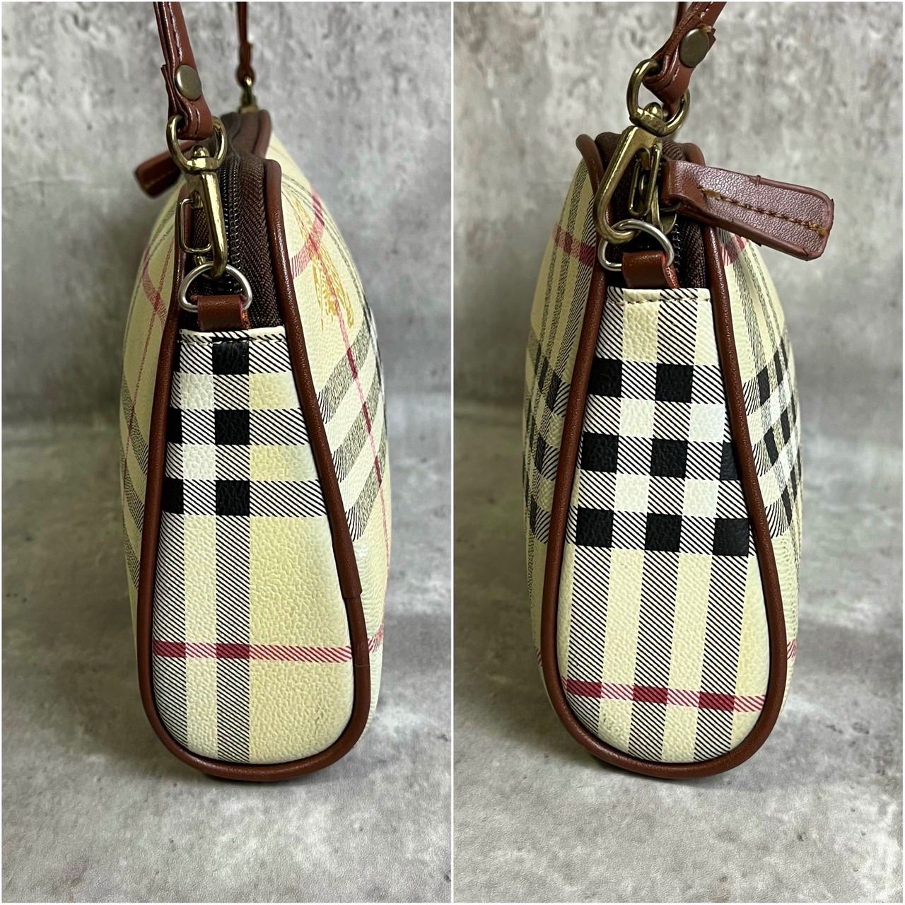 ✨良品✨ BURBERRY バーバリー ショルダーバッグ トートバッグ ノバ  