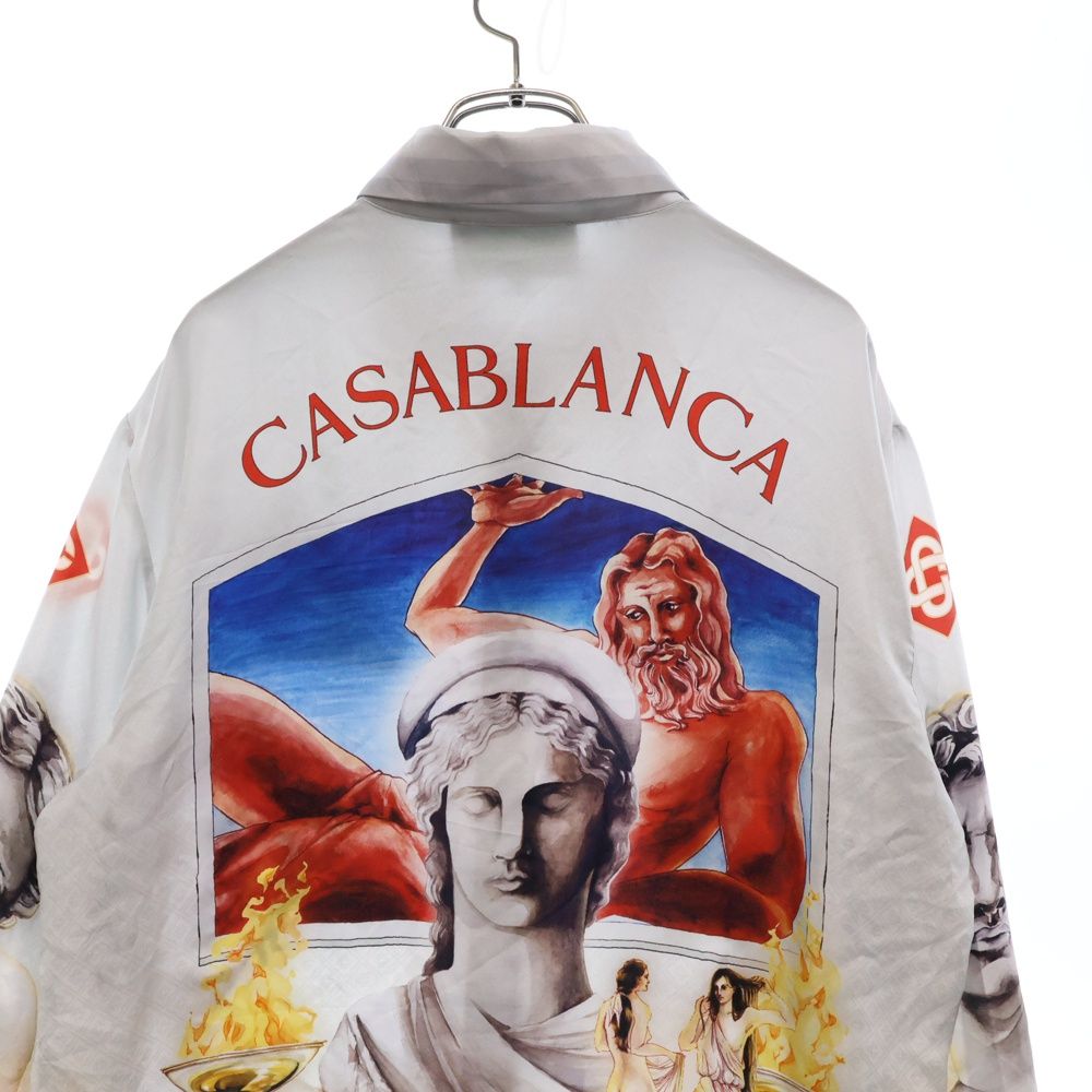 Casablanca カサブランカ シルク長袖シャツ CASABLANCA／カサブランカ／LONG SLEEVE SILK SHIRT／ロング