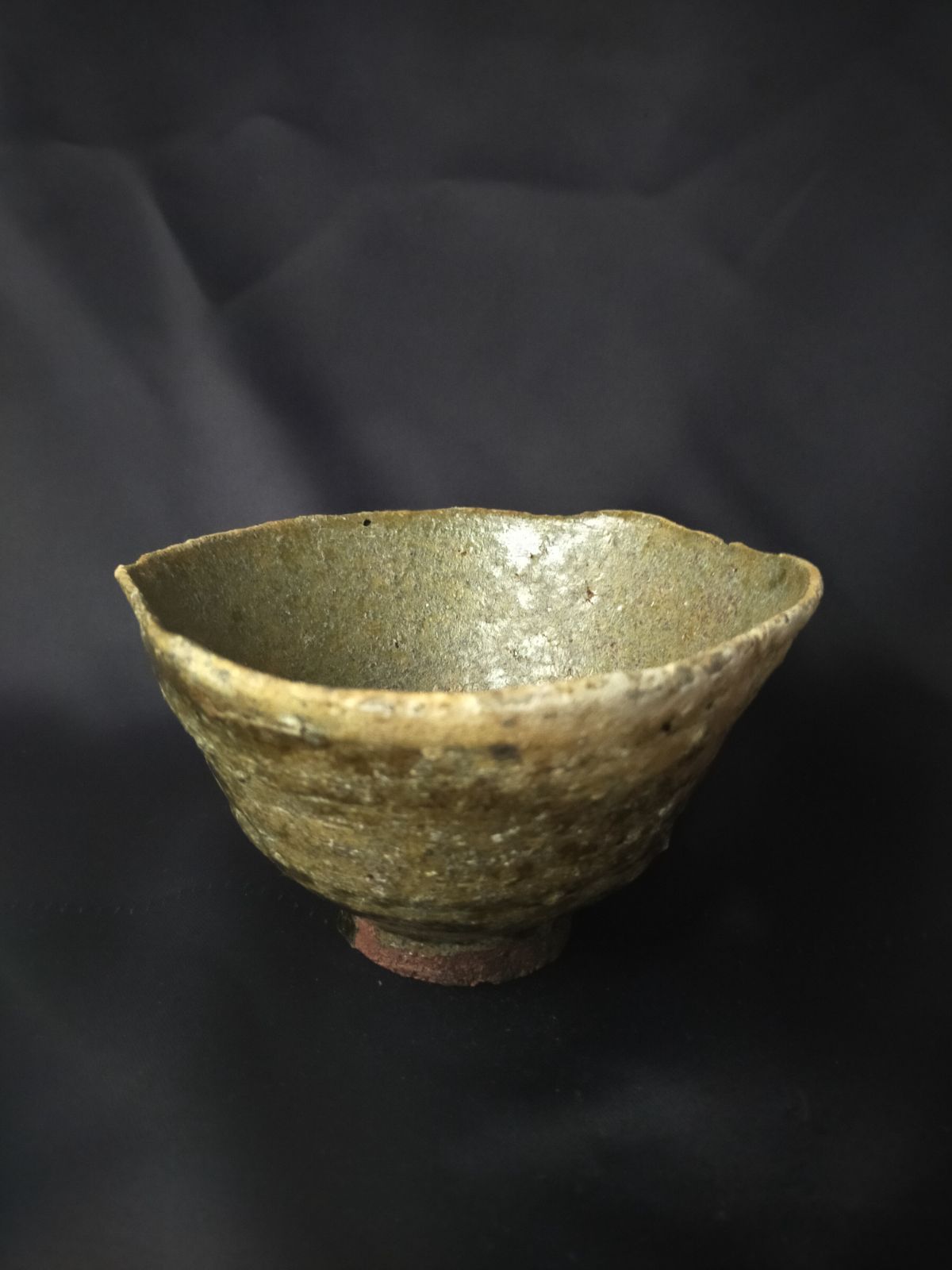 茶碗 茶盌 茶道 茶道具 matcha bowl 黄唐津茶碗 唐津焼 ちっさく