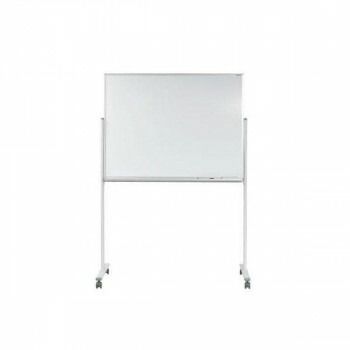 馬印 MAJI series マジシリーズ 片面脚付 スチールホワイト 無地ホワイトボード W1272×D610×H1810mm MV34TN