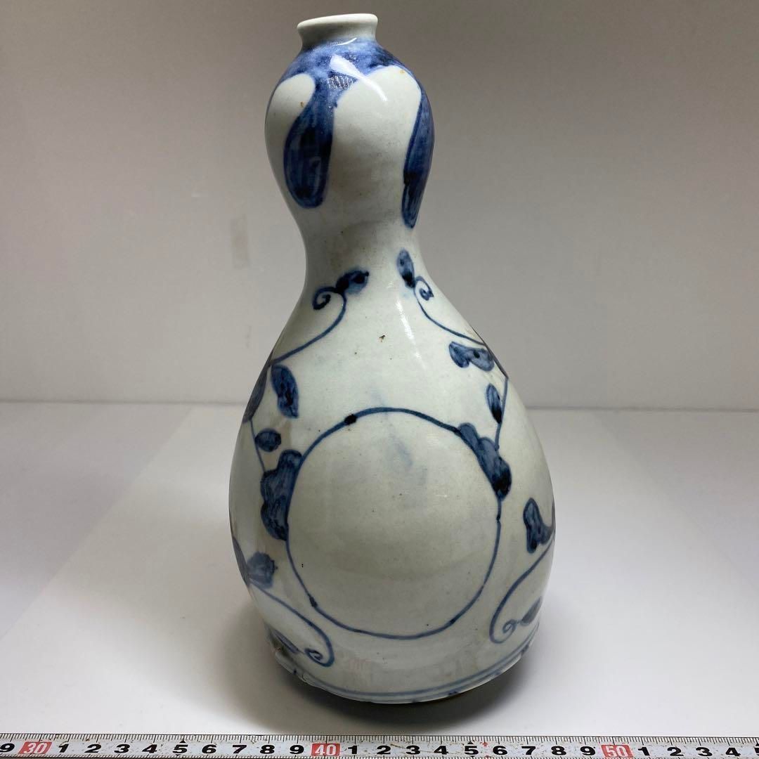 初期伊万里 瓢箪型花瓶 高さ25㎝ 東Y6-0913☆2F - メルカリ