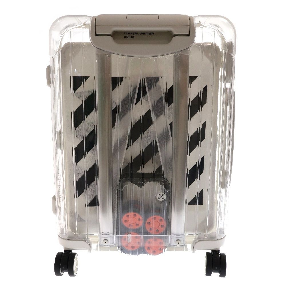 希少オフホワイト×リモワ　36L Rimowa Virgil Abloh Off-White Essential Cabin 36L Carry Case 4