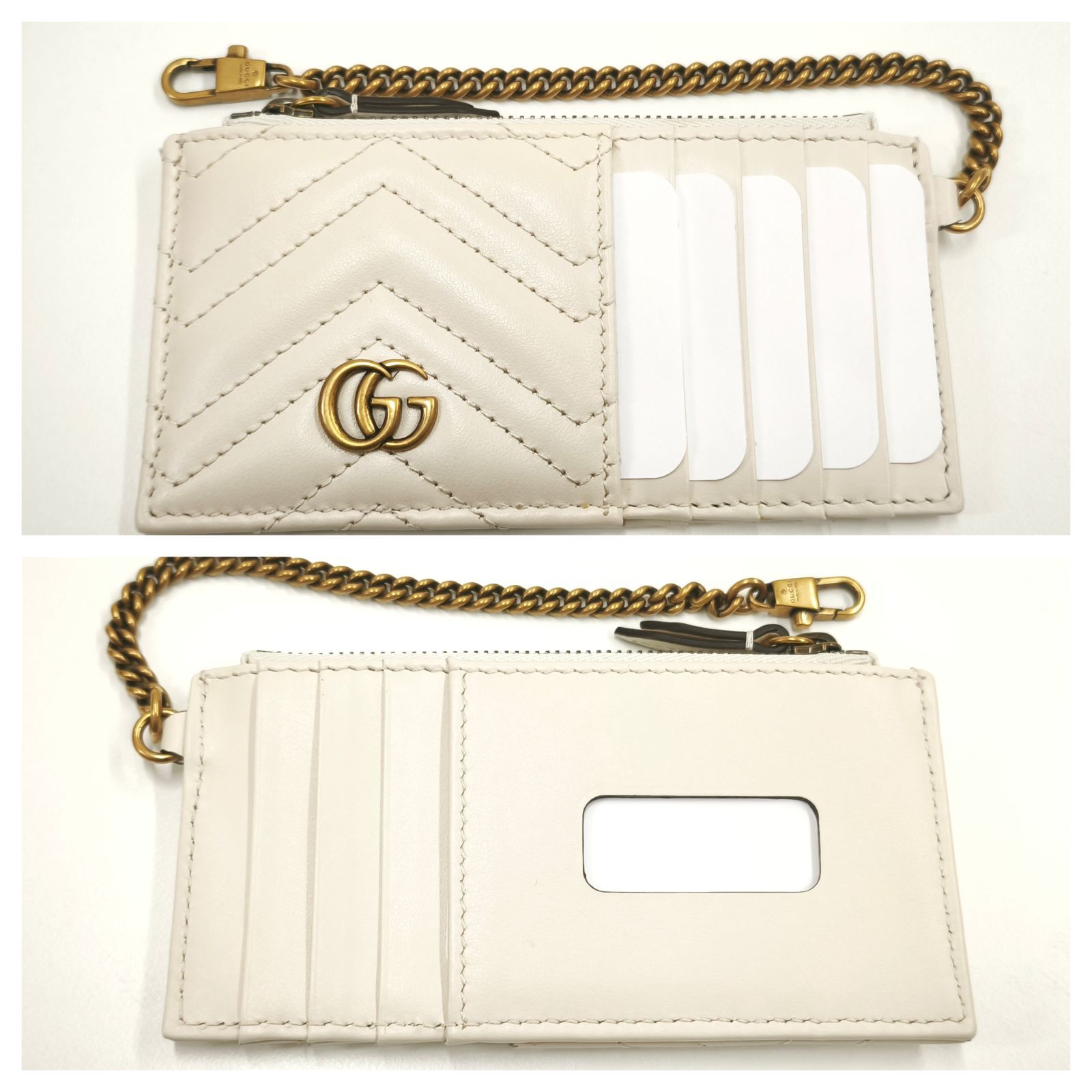 新品購入 未使用】GUCCI グッチ GGマーモント チェーンショルダー 