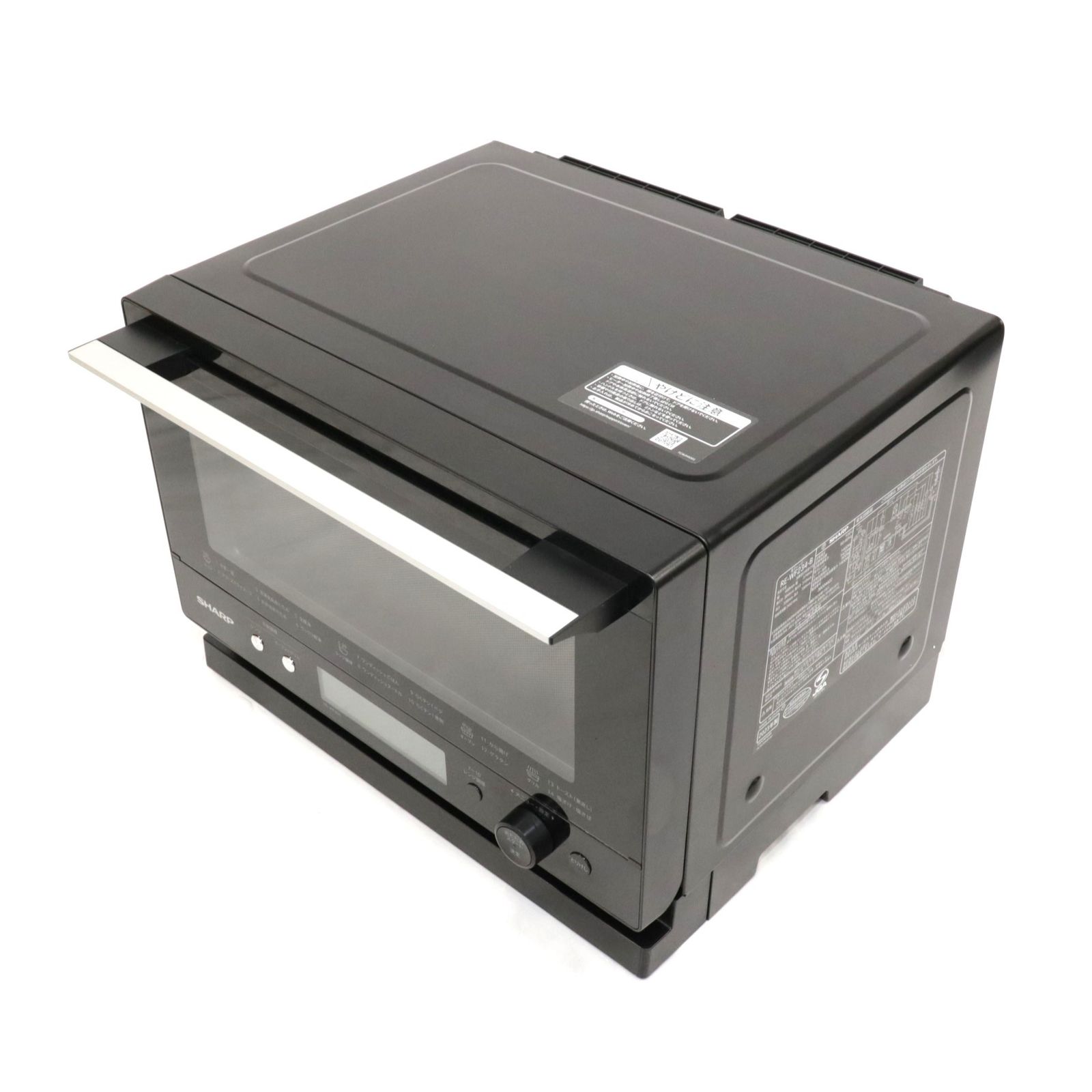 SHARP - [中古] シャープ SHARP 過熱水蒸気オーブンレンジ 23L 1段調理 ブラック系 RE-WF234(B) ブラック  [良い(B)] Amazon | シャープ SHARP PLAINLY 過熱水蒸気オーブンレンジ 23L