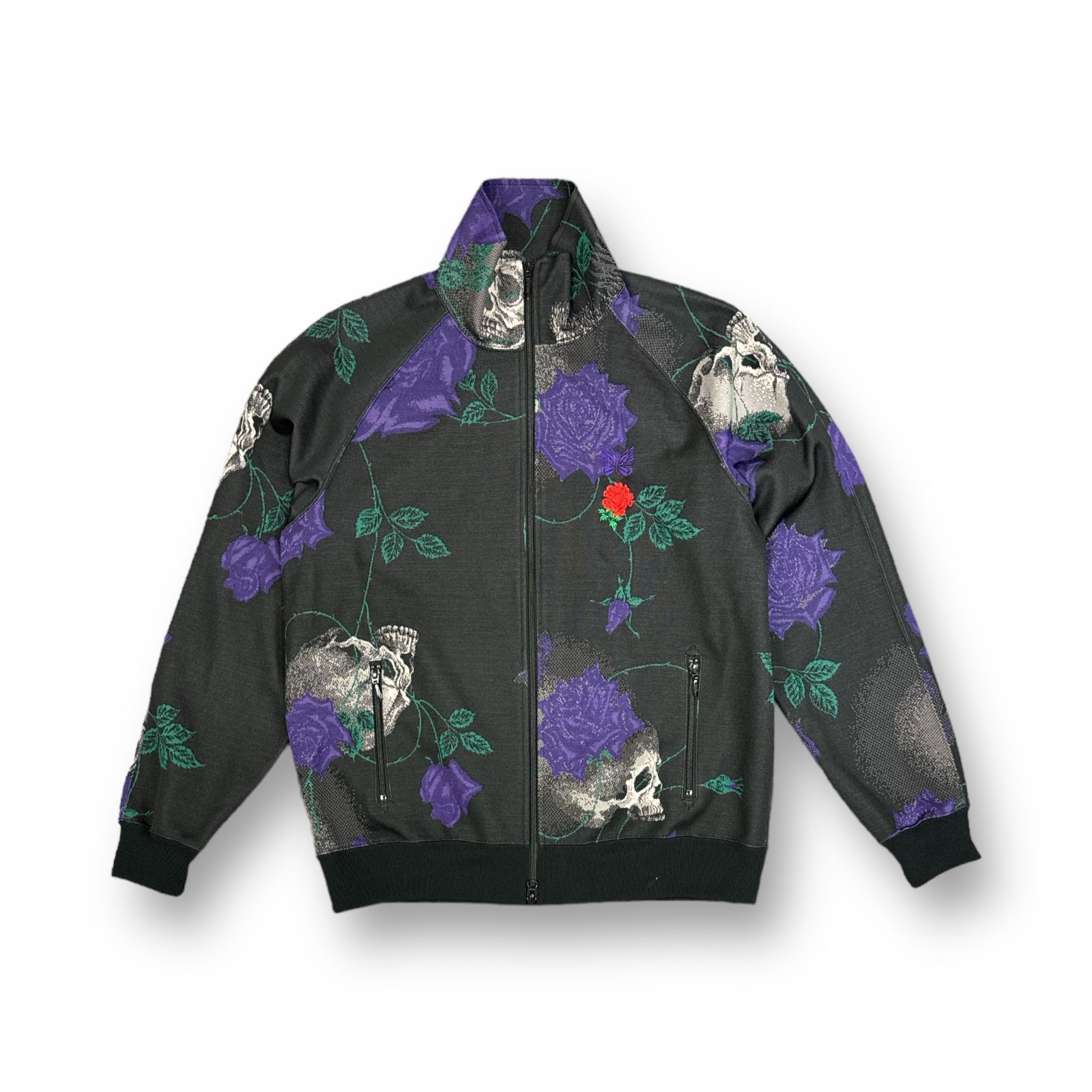 Wildside Yohji Yamamoto × NEEDLES 23SS Track Jacket コラボ トラックジャケット ジャージ  ワイルドサイド ヨウジヤマモト ニードルス ニードルズ MR1038 ブラック系 L 72487A3 - メルカリ