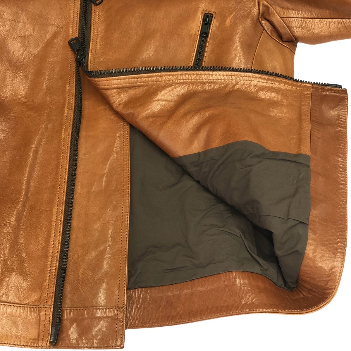 nonnative ノンネイティブ Rider Jacket Steer Hide Used Wash 