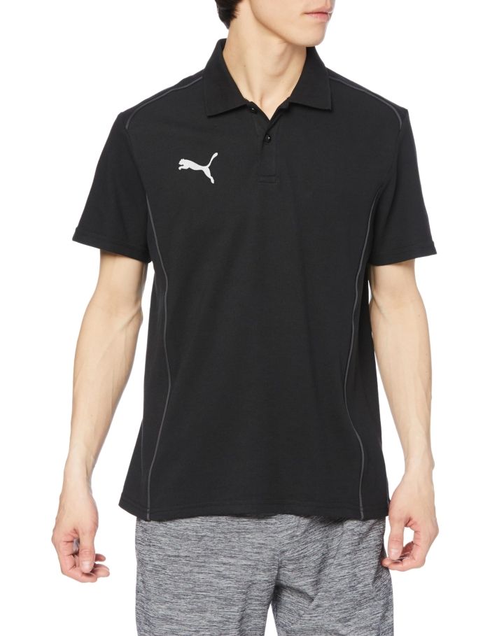 【新品・2営業日で発送】PUMA プーマ TEAMFINAL_カジュアル_ポロ (659339) 色 : PUMA_BLACK サイズ : L 
