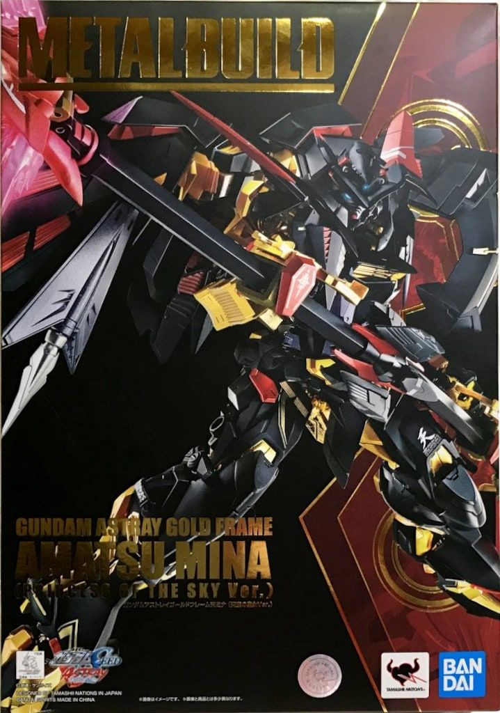 BANDAI SPIRITS METAL BUILD 機動戦士ガンダムSEED ASTRAY ガンダムアストレイゴールドフレーム天ミナ (天空の皇女Ver.)