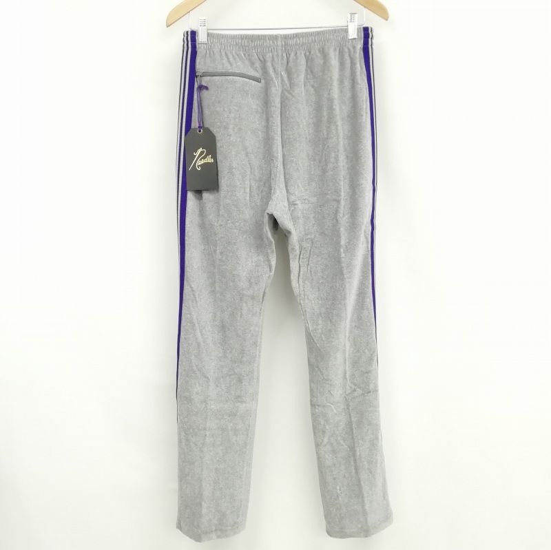 Needless ニードルス トラックパンツ ナロー ベロア パープル. Needles ニードルズ ベロア トラックパンツ IN187 21SS Narrow