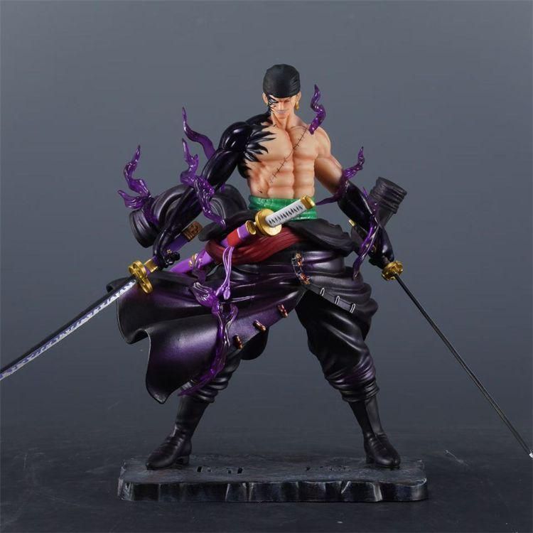 ゾロ ワンピース フィギュア ガレージキット 高約 24 CM ゲームキャラクター モデル 新築祝 プレゼント 置き型 装飾品 誕生日プレゼント 雰囲気アップ