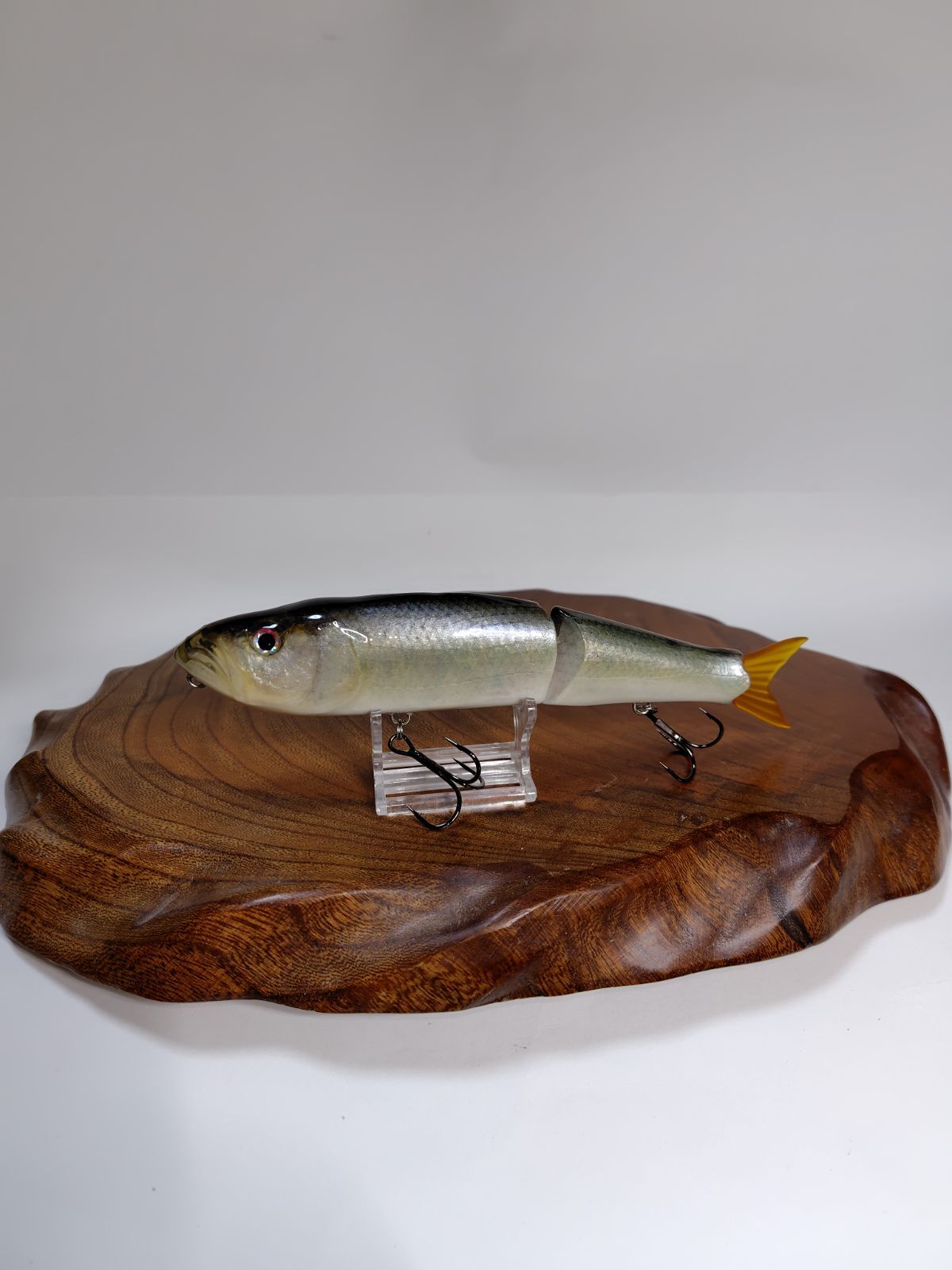 剥製魚皮ルアーカスタム ハスフラットハス