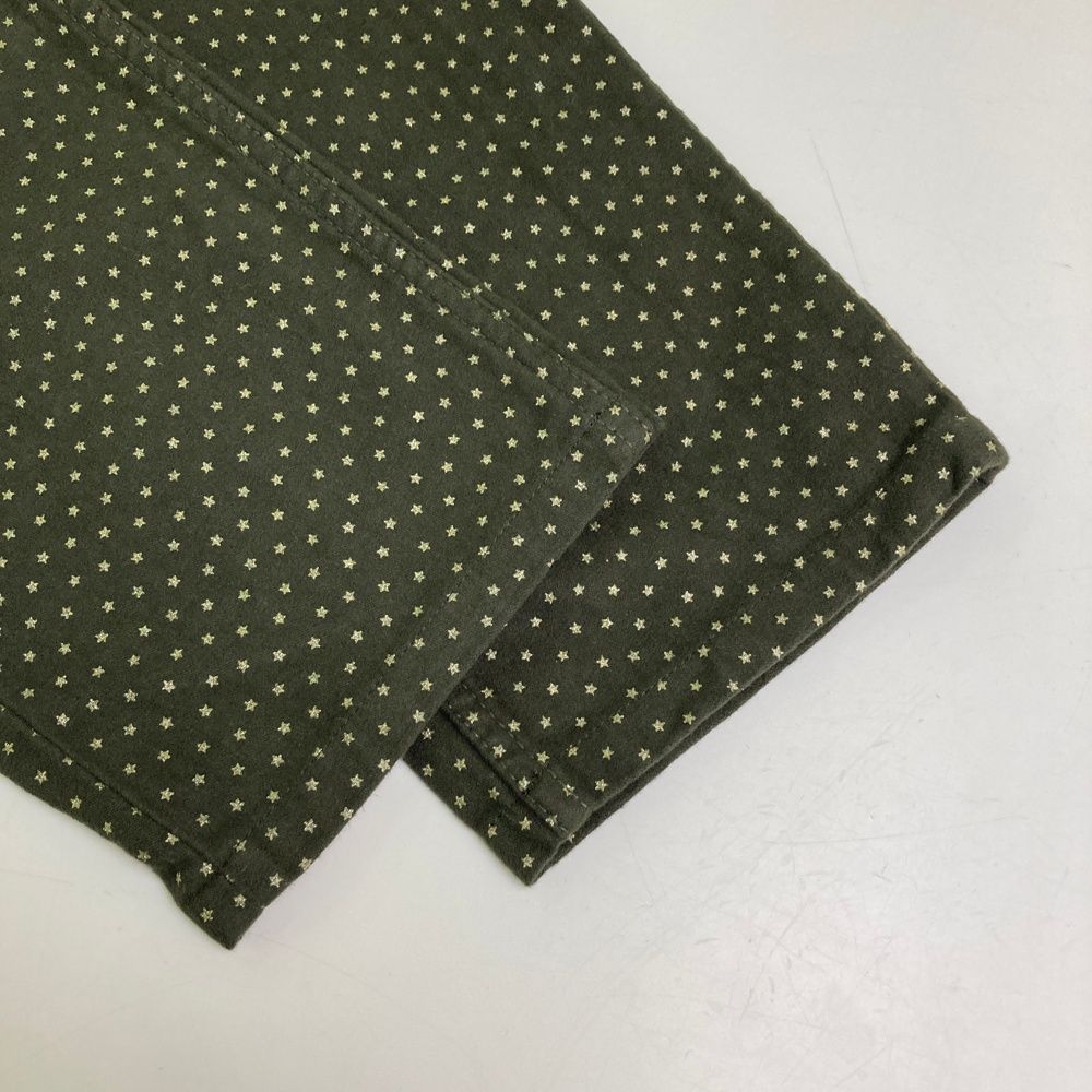 サイズ：M MARK&LONA マークアンドロナ ストレッチロングパンツ 星柄