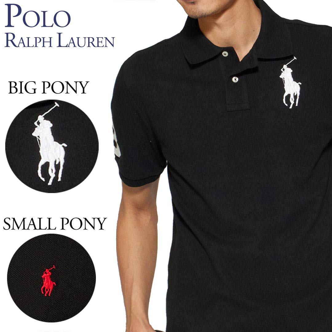 Polo Ralph Lauren ポロシャツ NEW YORK ビッグポニー 中古・古着通販】POLO RALPH LAUREN (ポロ・ラルフローレン) ビッグ
