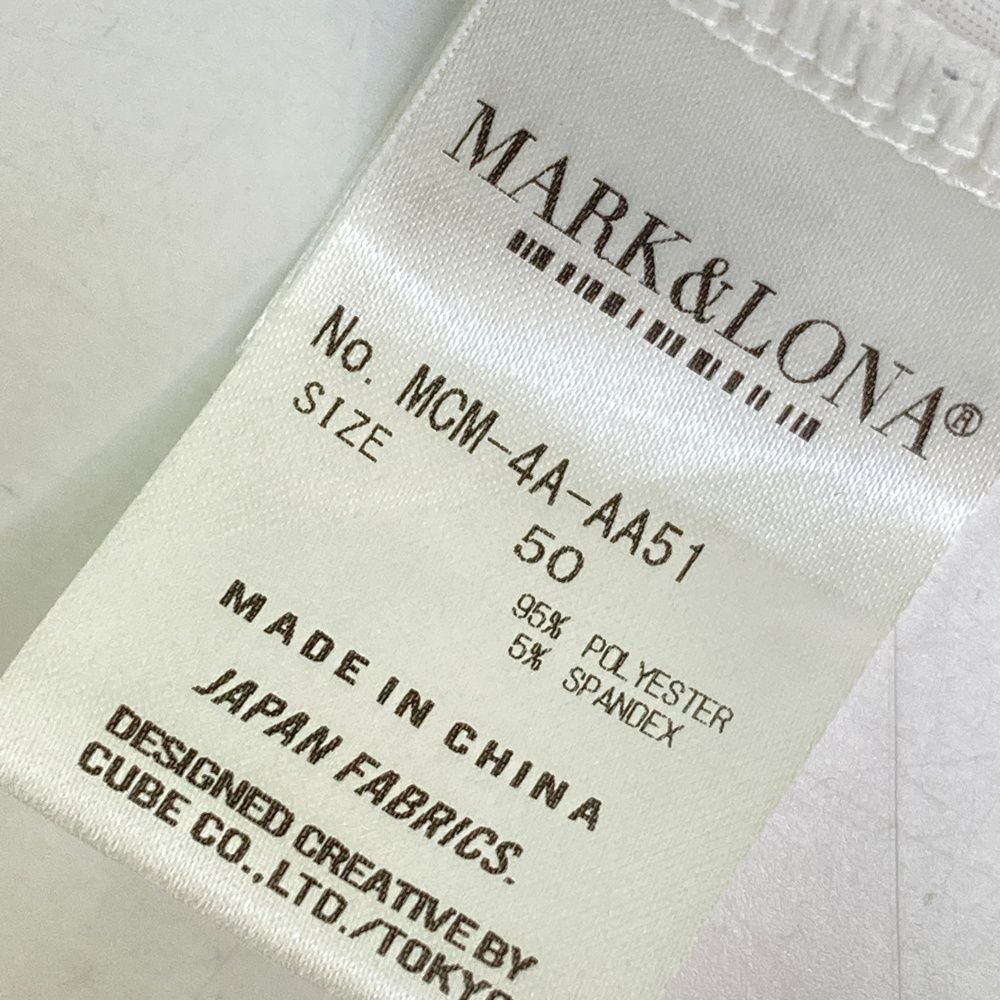 サイズ：50 MARK&LONA マークアンドロナ 2024年 ハイネック 半袖T