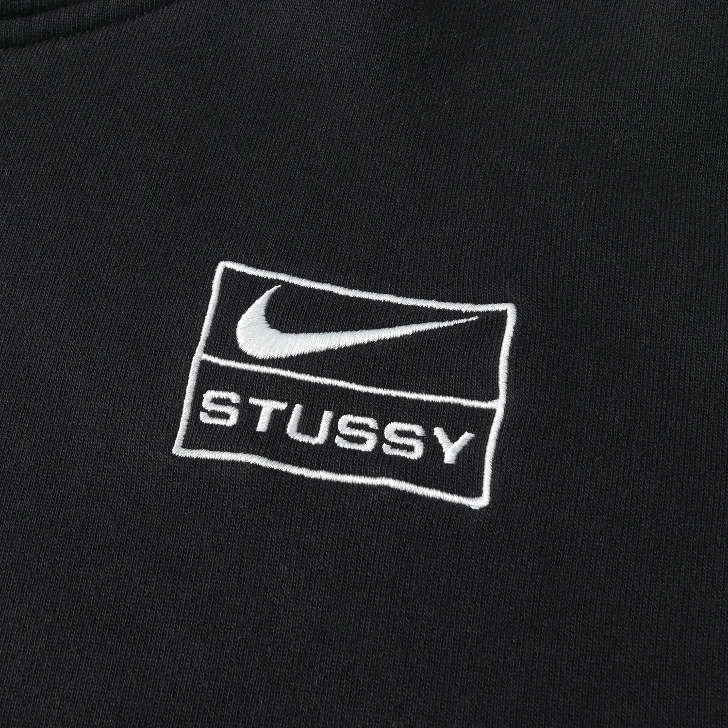 STUSSY ステューシー NIKE コラボ ロゴ刺繍 プルオーバー ヘビー 