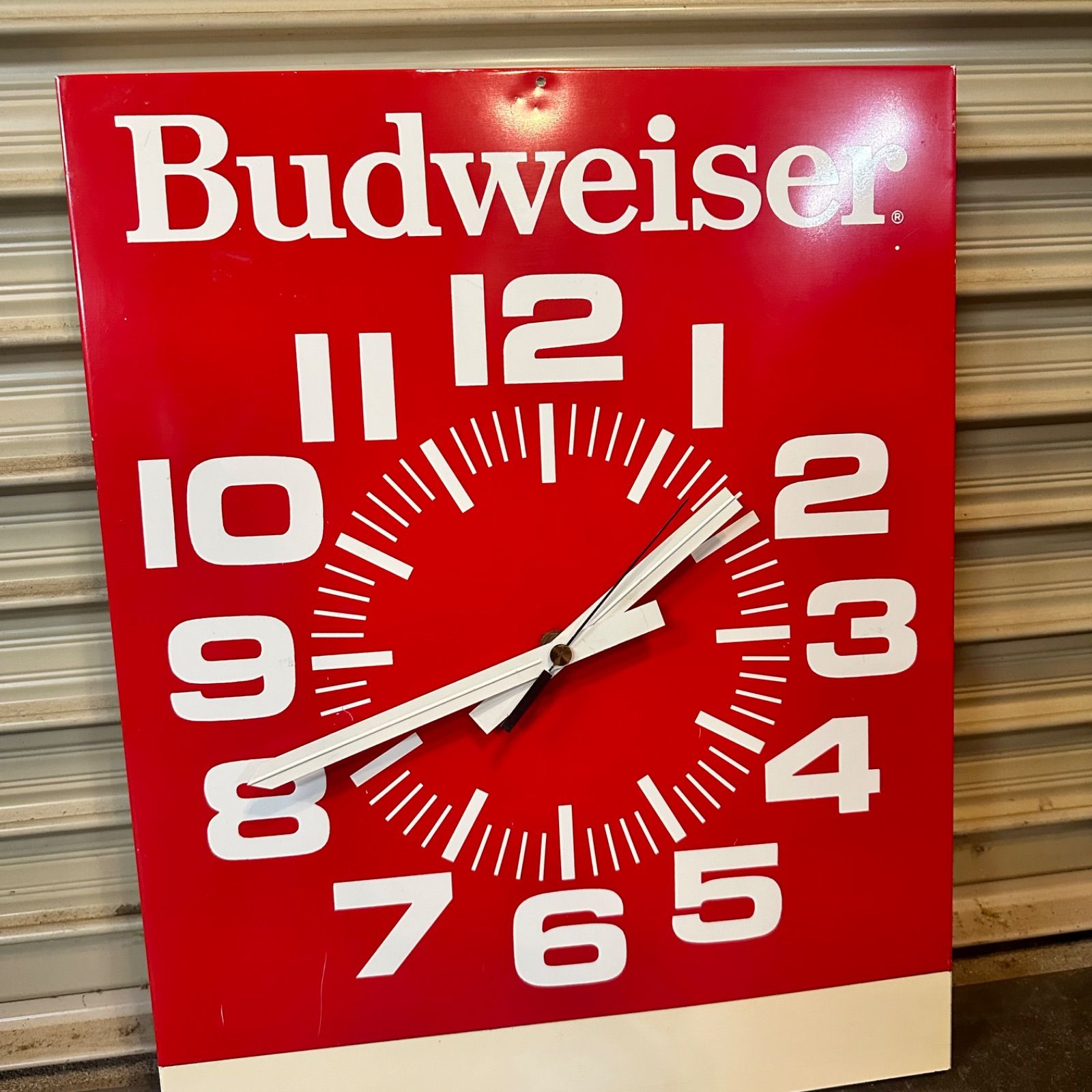 Budweiser (バドワイザー) ヴィンテージ ウォールクロック 壁掛け時計