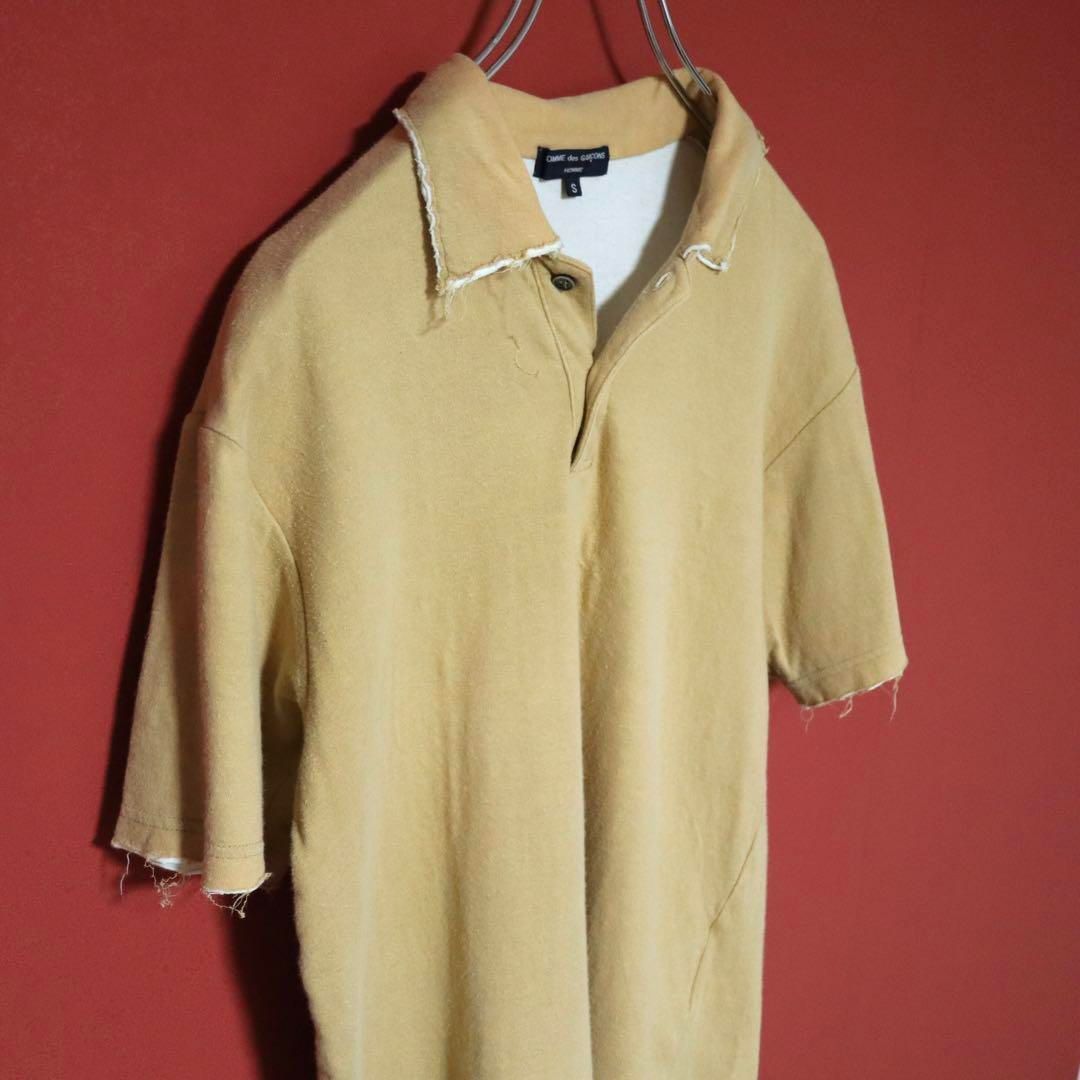 COMME des GARCONS HOMME 04SS ほつれ加工 ポロシャツ PLAY COMME des GARCONS 新作ポロシャツ style.2023.4.14 | 3237 | MARK トップス