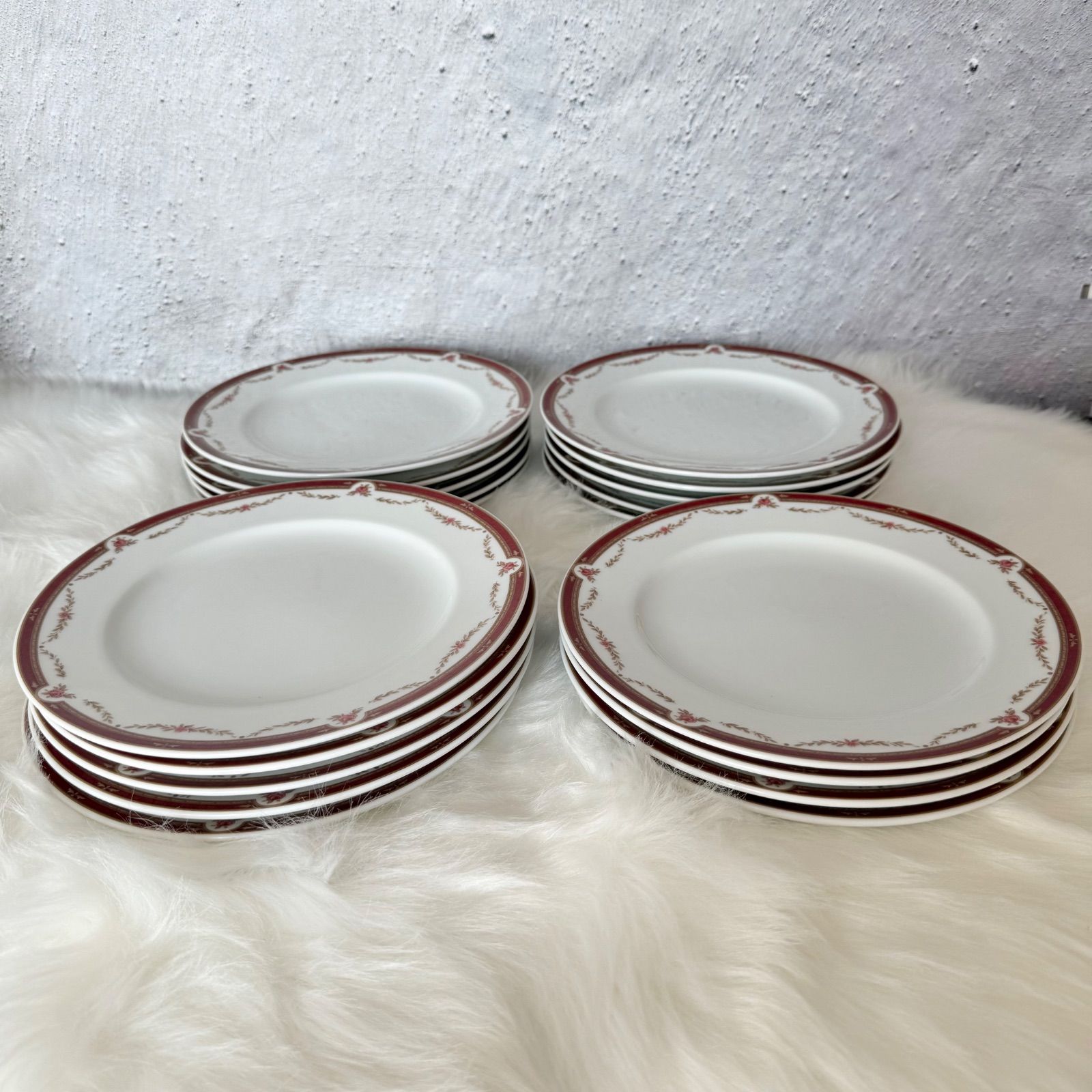 ナルミ LUCID プレート 22cm 19枚セット ATMAENTERPRISE_COM