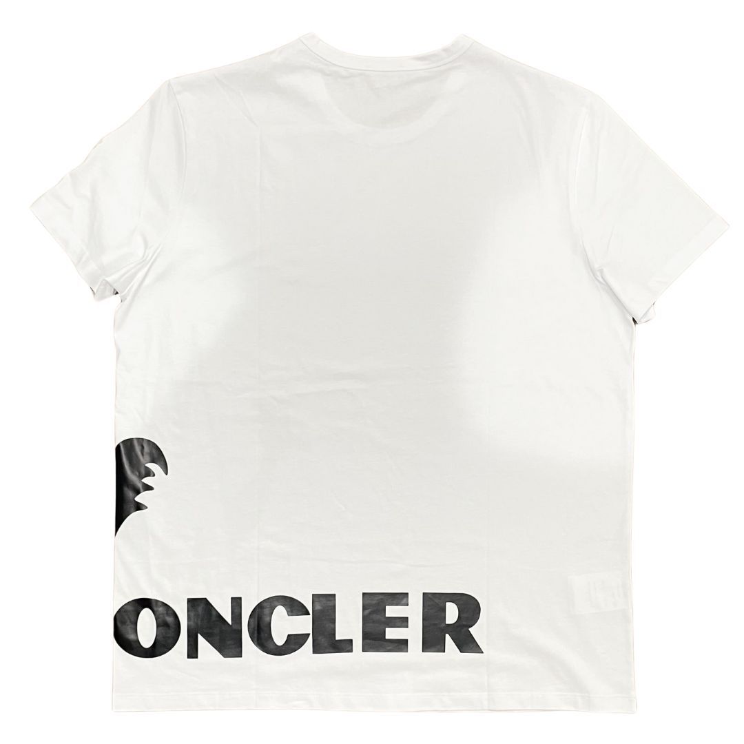 MONCLER ロゴ Tシャツ ホワイト　XXL Moncler ロゴ Tシャツ | ホワイト | FARFETCH JP