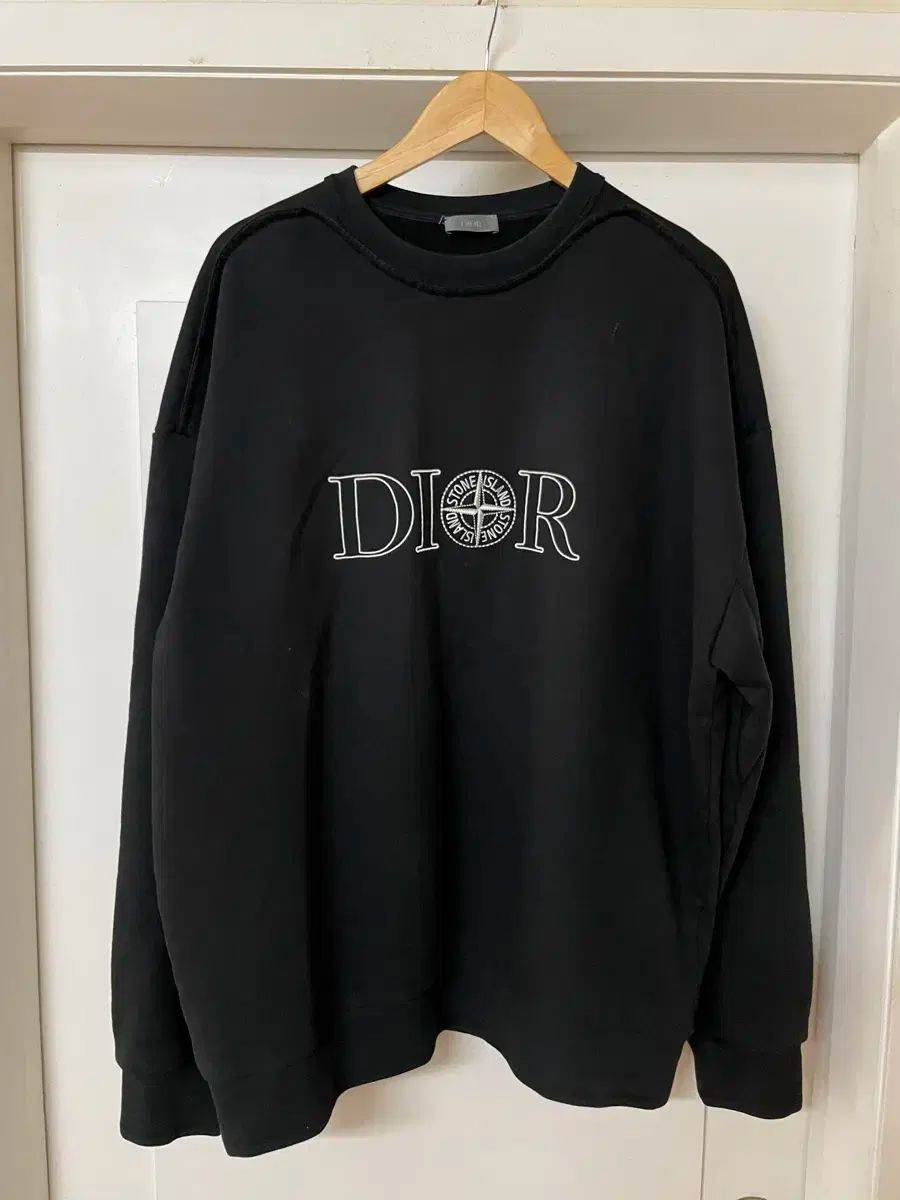 DIOR ディオール STONE ISLAND ストーンアイランド 刺繡 パーカー L
