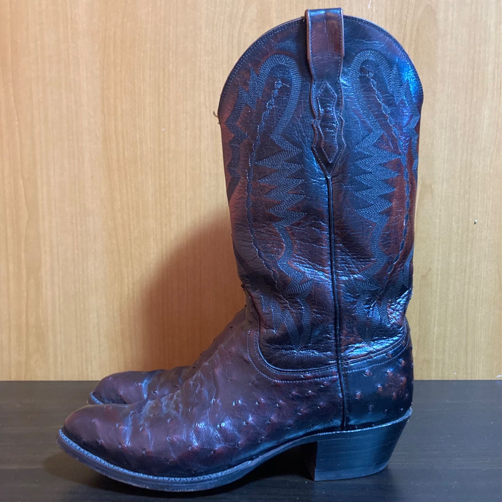 Lucchese ルケーシー ウエスタンブーツ オーストリッチ US9D