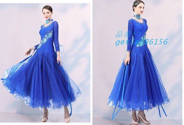 ドレス 社交ダンス衣装