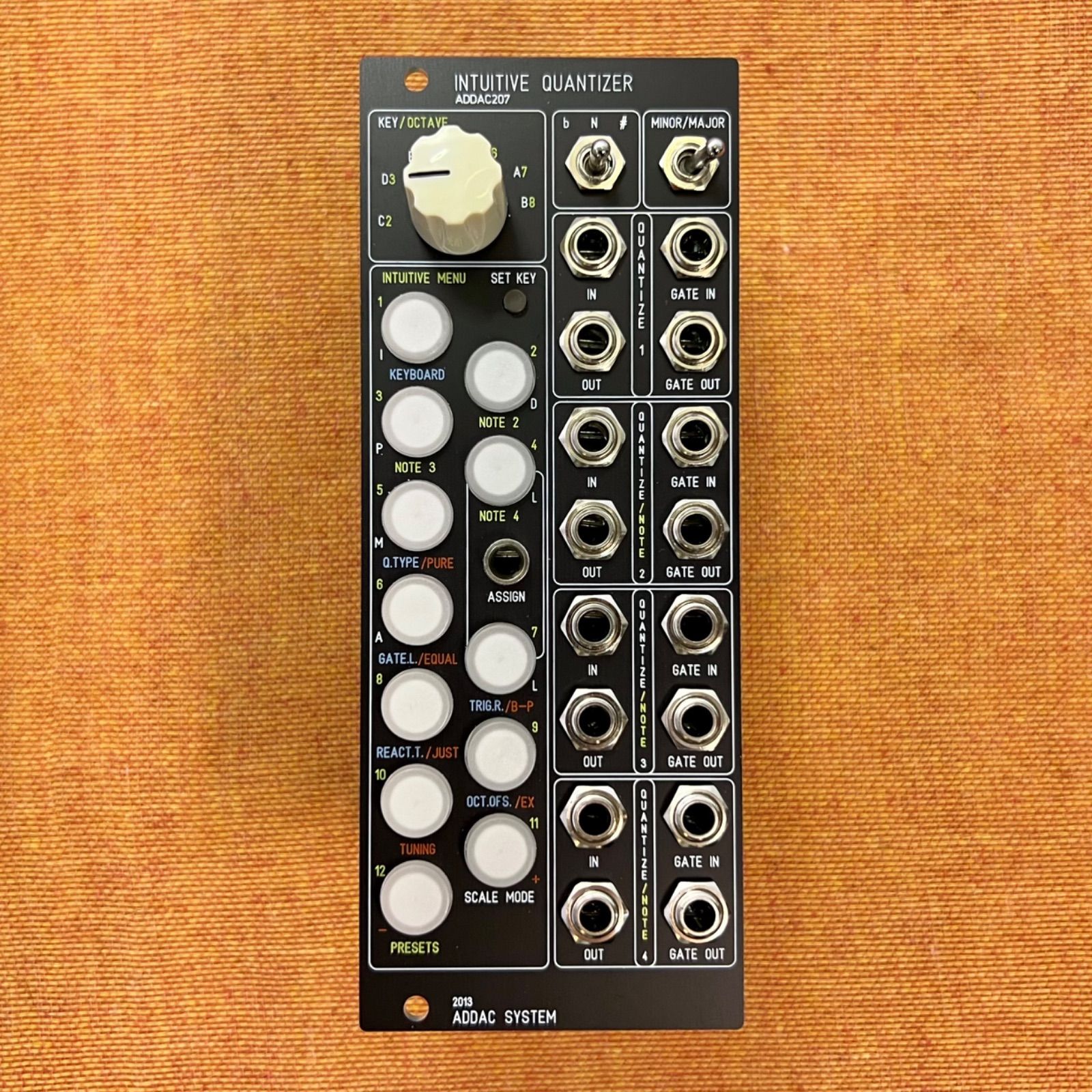 鍵盤楽器 ADDAC 207 Intuitive Quantizer ADDAC System: ADDAC207 Intuitive Quantizer - メルカリ