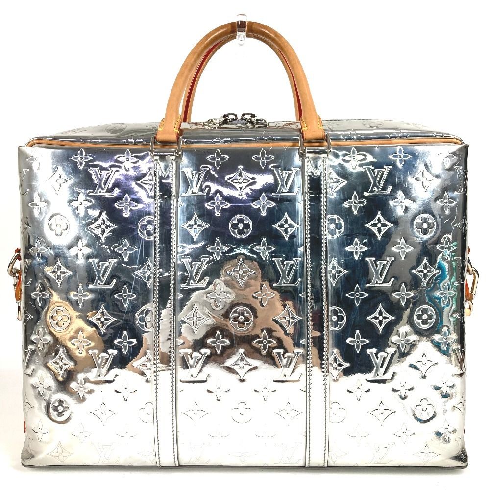 LOUIS VUITTON ルイヴィトン ビジネスバッグ ネオ PDV ポルトドキュマンヴォワヤージ M58755 レザー シルバー WWW_MORNINGWALKER_COM