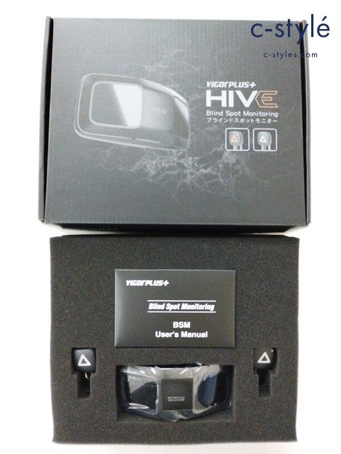 A189 [人気] HIVE ブラインドスポットモニター ブラック BSM バイク