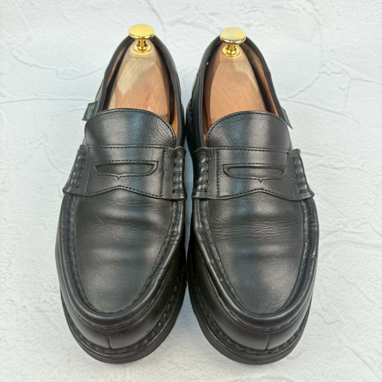 良品】PARABOOT パラブーツ REIMS ランス ローファー黒 UK6.5 良品】PARABOOT パラブーツ REIMS ランス ローファー黒 UK6.5