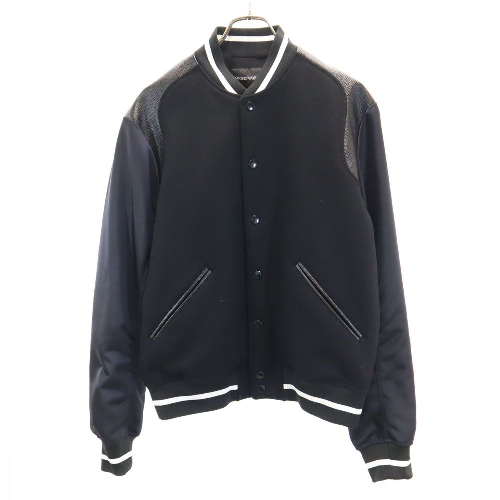エンポリオアルマーニ スタジャン L ブラック Emporio Armani ブルゾン
