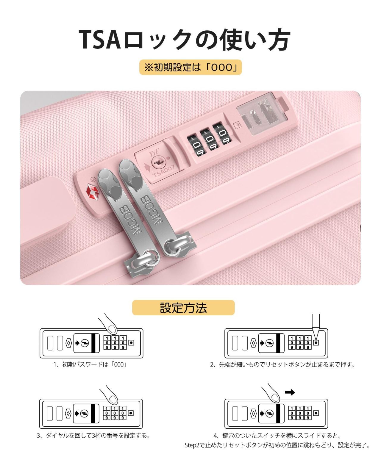 360度回転キャスター